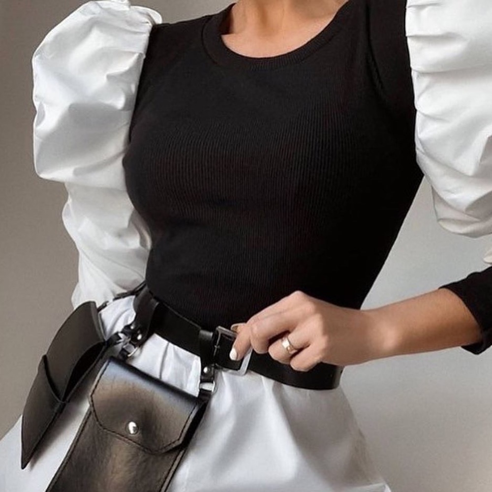 Tunic blouse tux dress